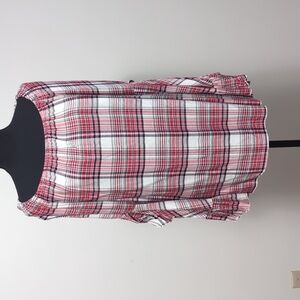 Women's plaid top